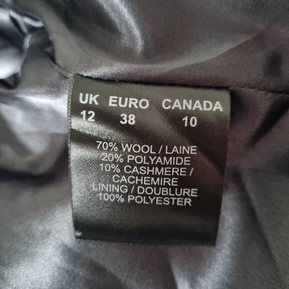 Windsmoor Wool Cashmere Blend Coat Size 10 - Picture 9 of 16